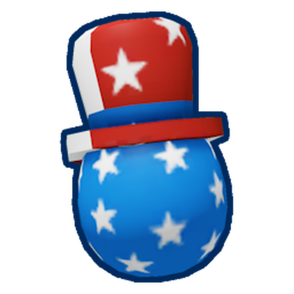 4x Luck Patriotic Egg