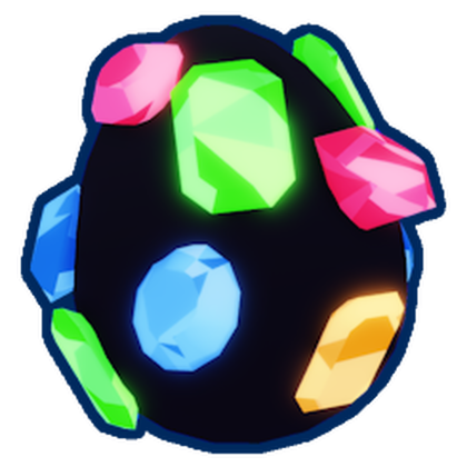 Neon Crystal Egg